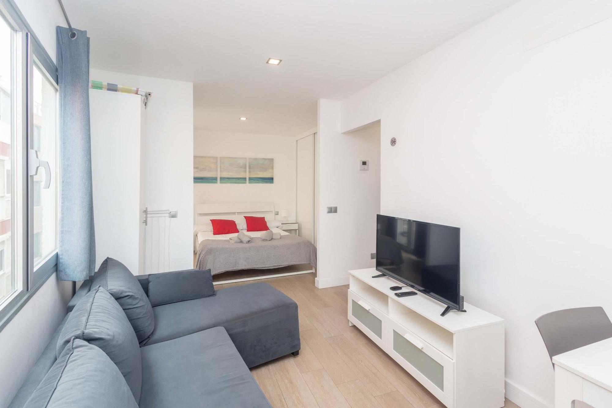 Estudio Con Balcon Playa Las Canteras Las Palmas de Gran Canaria Dış mekan fotoğraf